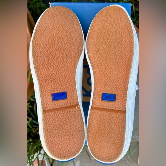 Keds LEATHER women’s Champion White Sneakers - display model - Picture 7 of 8